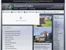 Tablet Screenshot of easternoaks.com